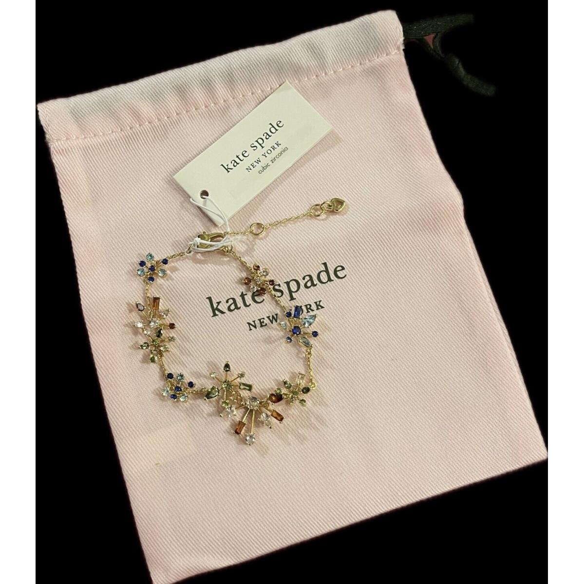 Kate Spade New York Firework Floral Bracelet Gold-plated New K8484