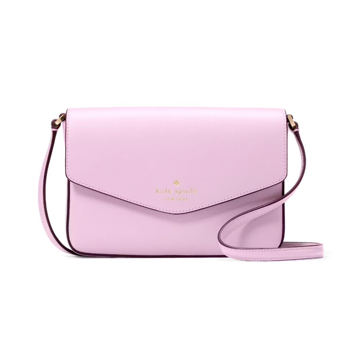New Kate Spade Sadie Envelope Crossbody Berry Cream
