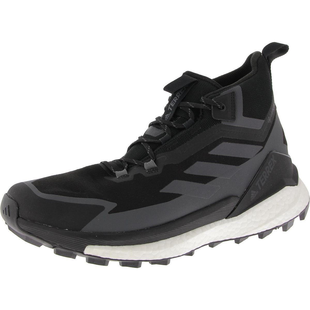 Adidas Mens Terrex Free Hiker 2 Gtx B/w High-top Sneakers 11.5 Medium D 2503 - Black/White