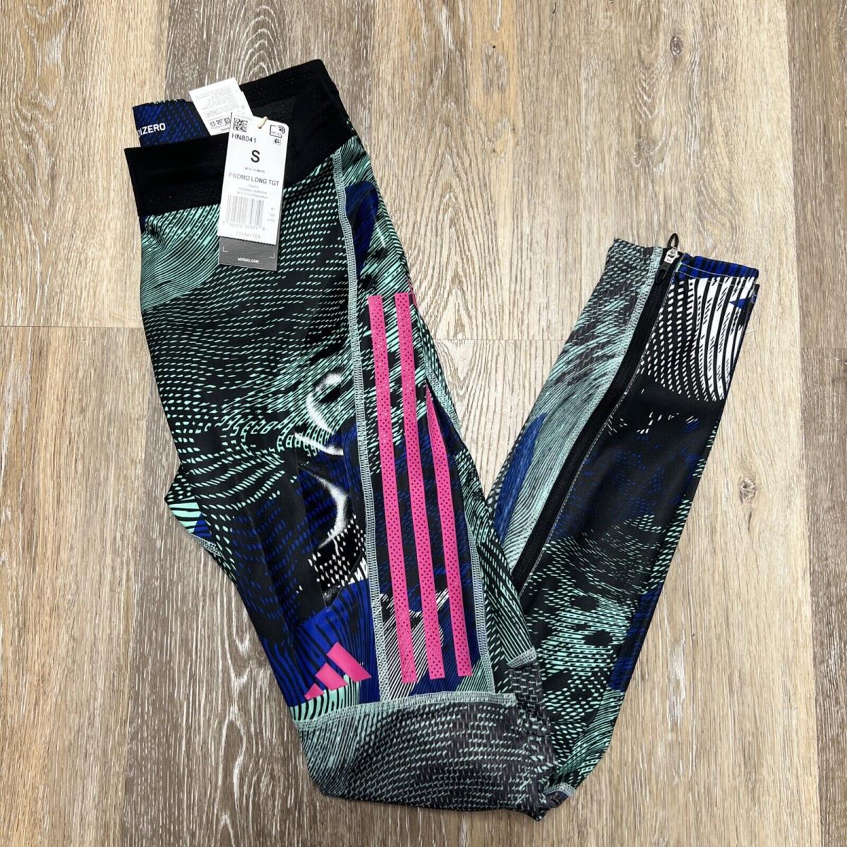 Adidas Track Field 2023 Pro Elite Team Long Tights Men s Size Small