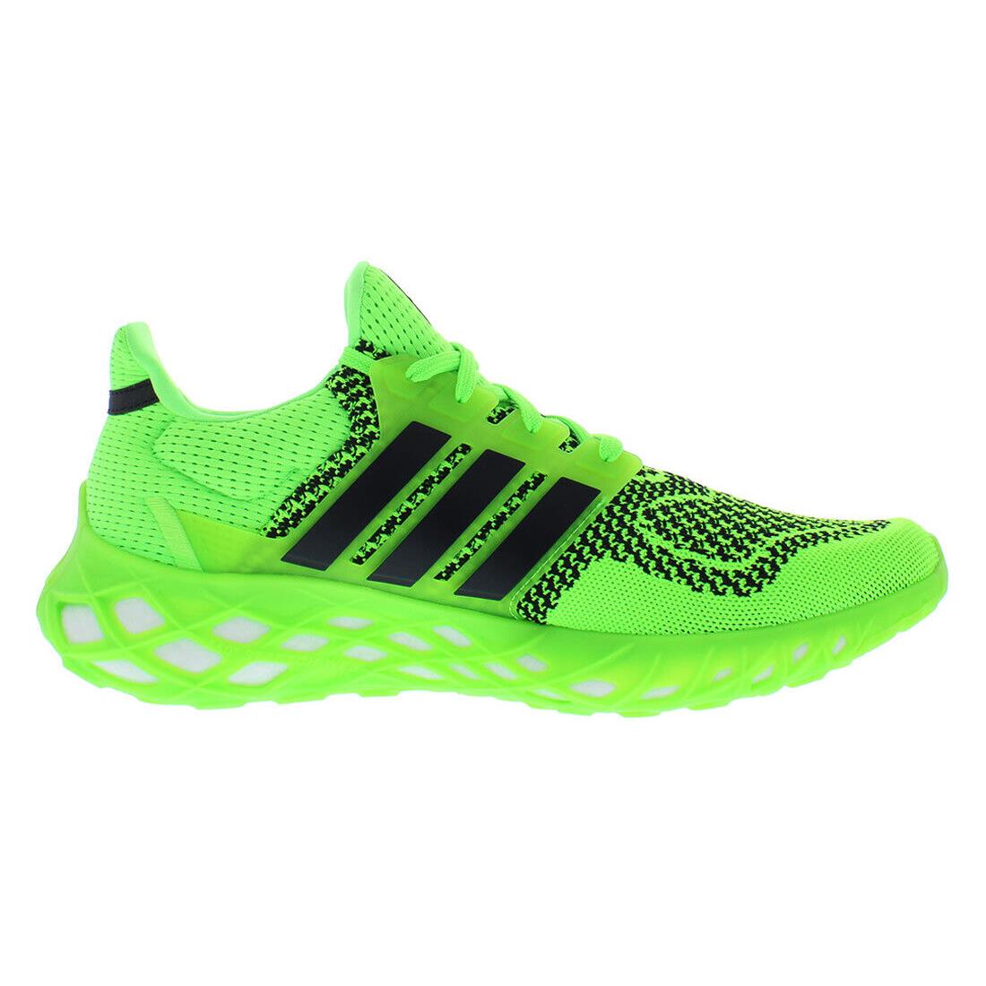 Adidas Ultraboost Web Dna Mens Shoes Size 12 Color: Green/black - Green/Black, Main: Green