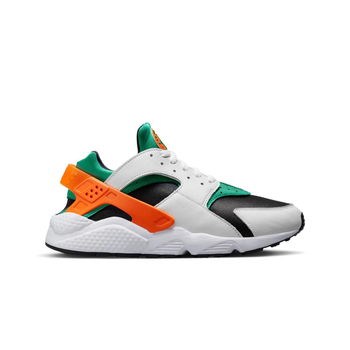 Nike Air Huarache Miami Hurricanes White Green Orange DD1068-111 Men`s 8-13 - Multicolor