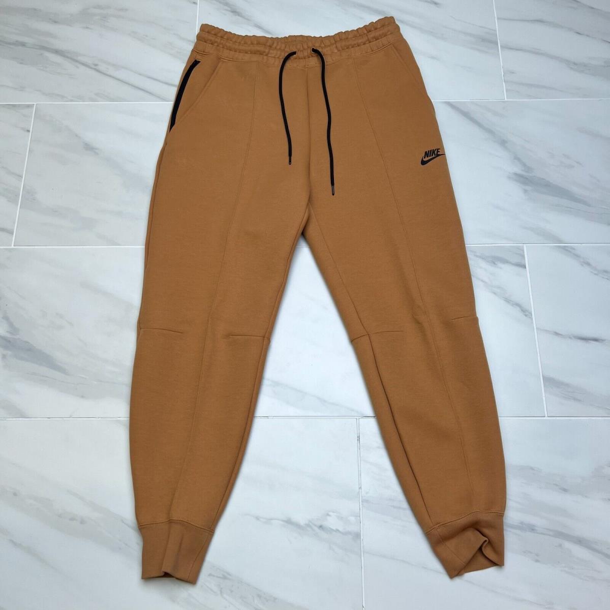 Nike Women`s Sportswear Tech Fleece `flax` Jogger Pant FB8330-224 Multi-size