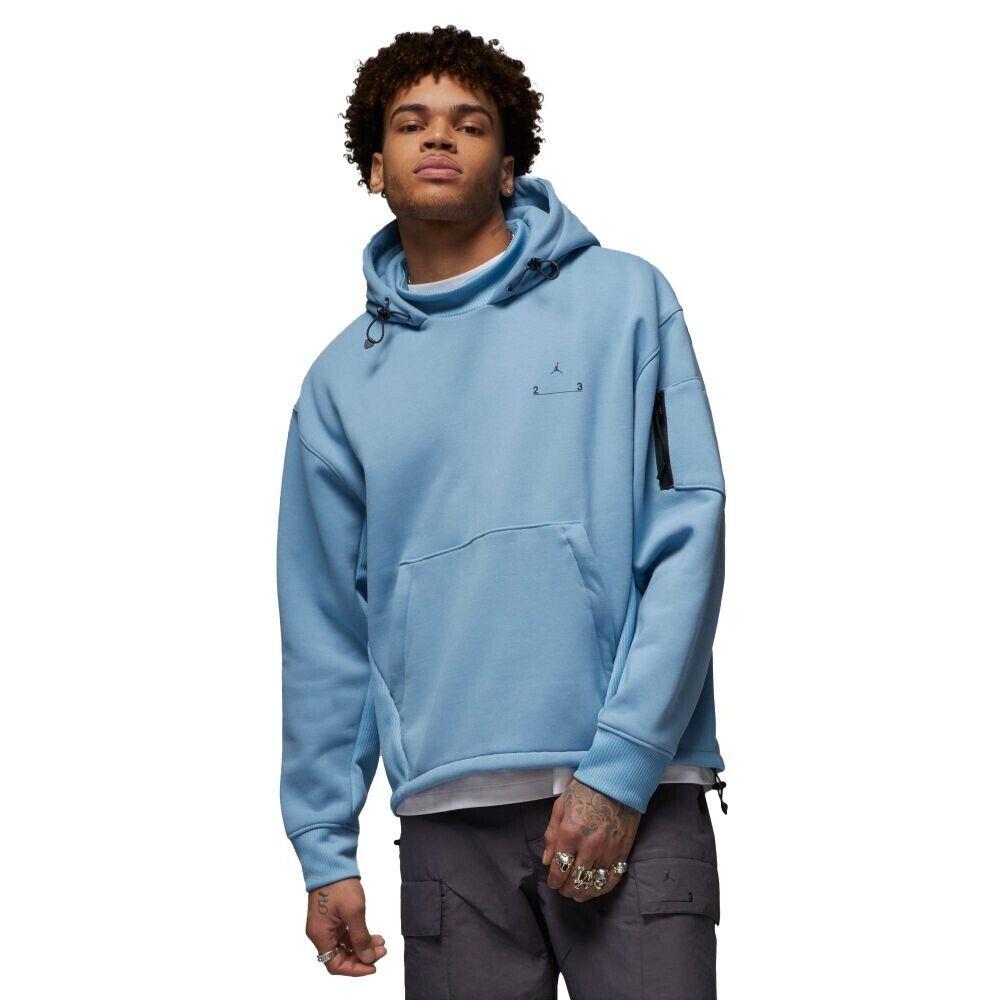 Air Jordan 23 Engineered Fleece Pullover Men`s Hoodie Blue DV7681-427