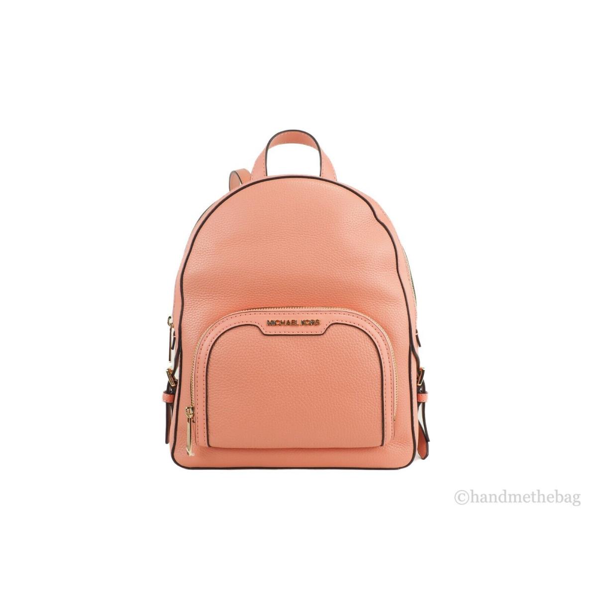 Michael Kors Jaycee Medium Leather Zip Backpack Bookbag