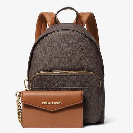 Michael Kors Maisie Extra-small Logo 2-in-1 Backpack In Brown