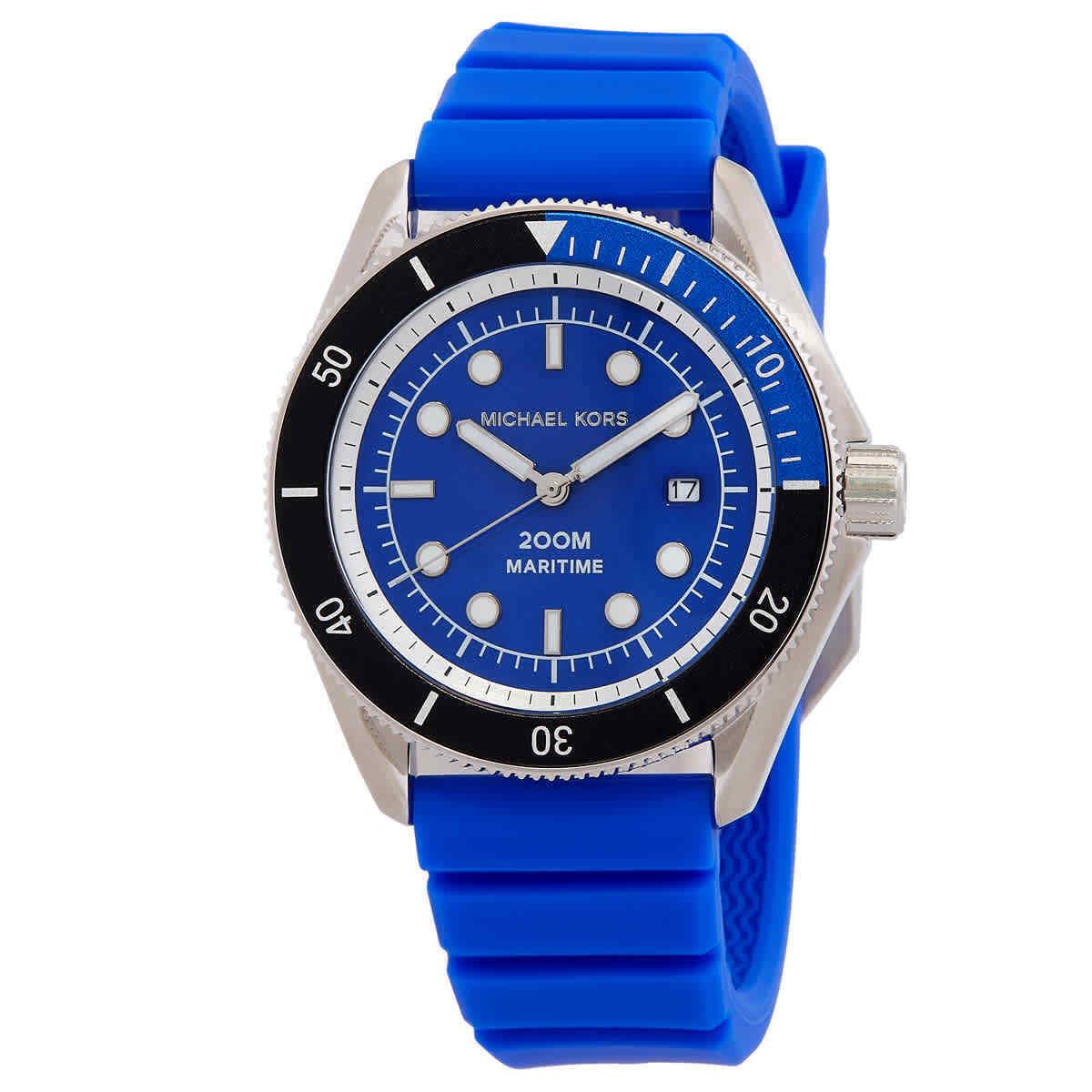 Michael Kors Maritime Quartz Blue Dial Men`s Watch MK9156