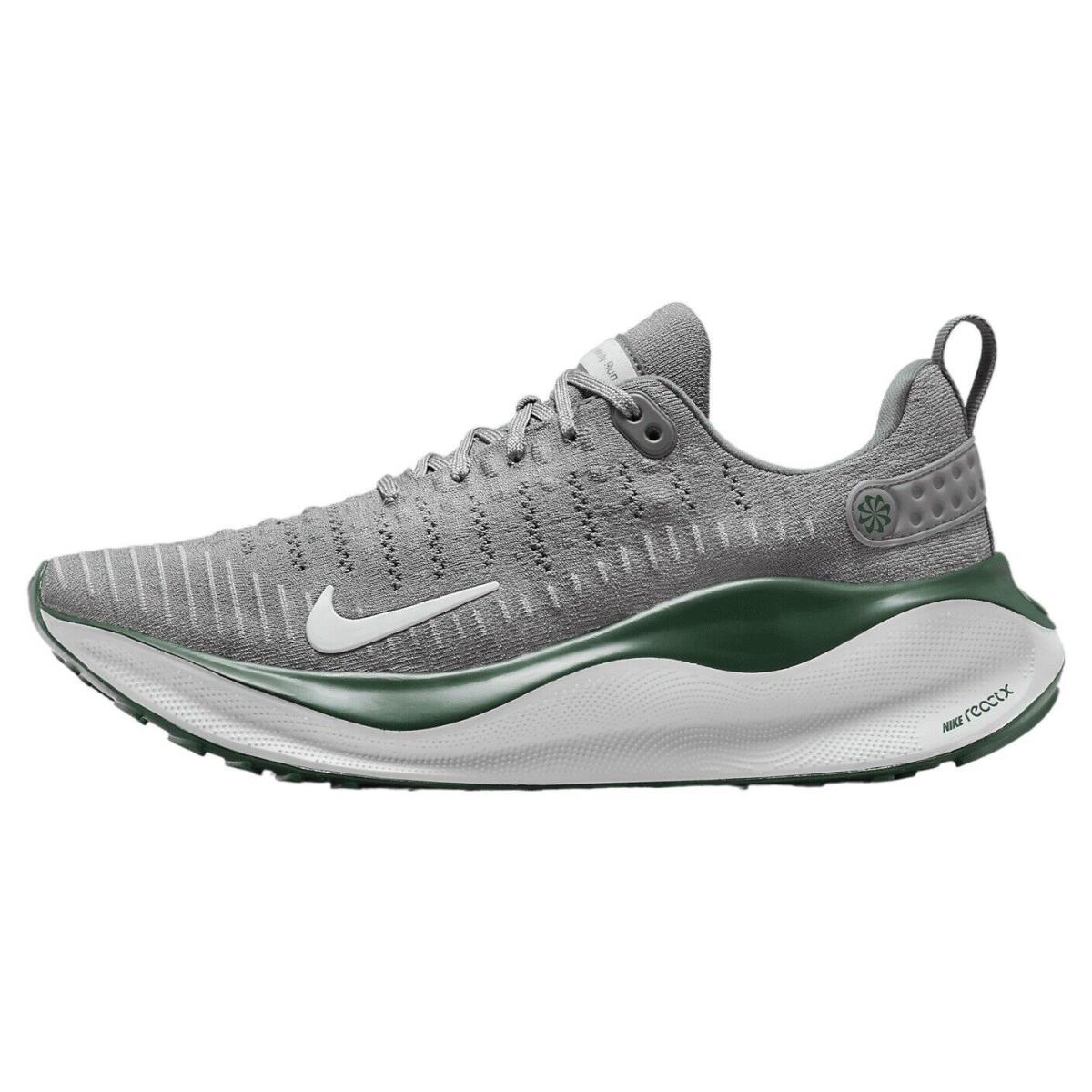 Nike Reactx Infinity Run 4 Size 11 Women s Cool Grey-gorge Green FJ1222-006 - Gray