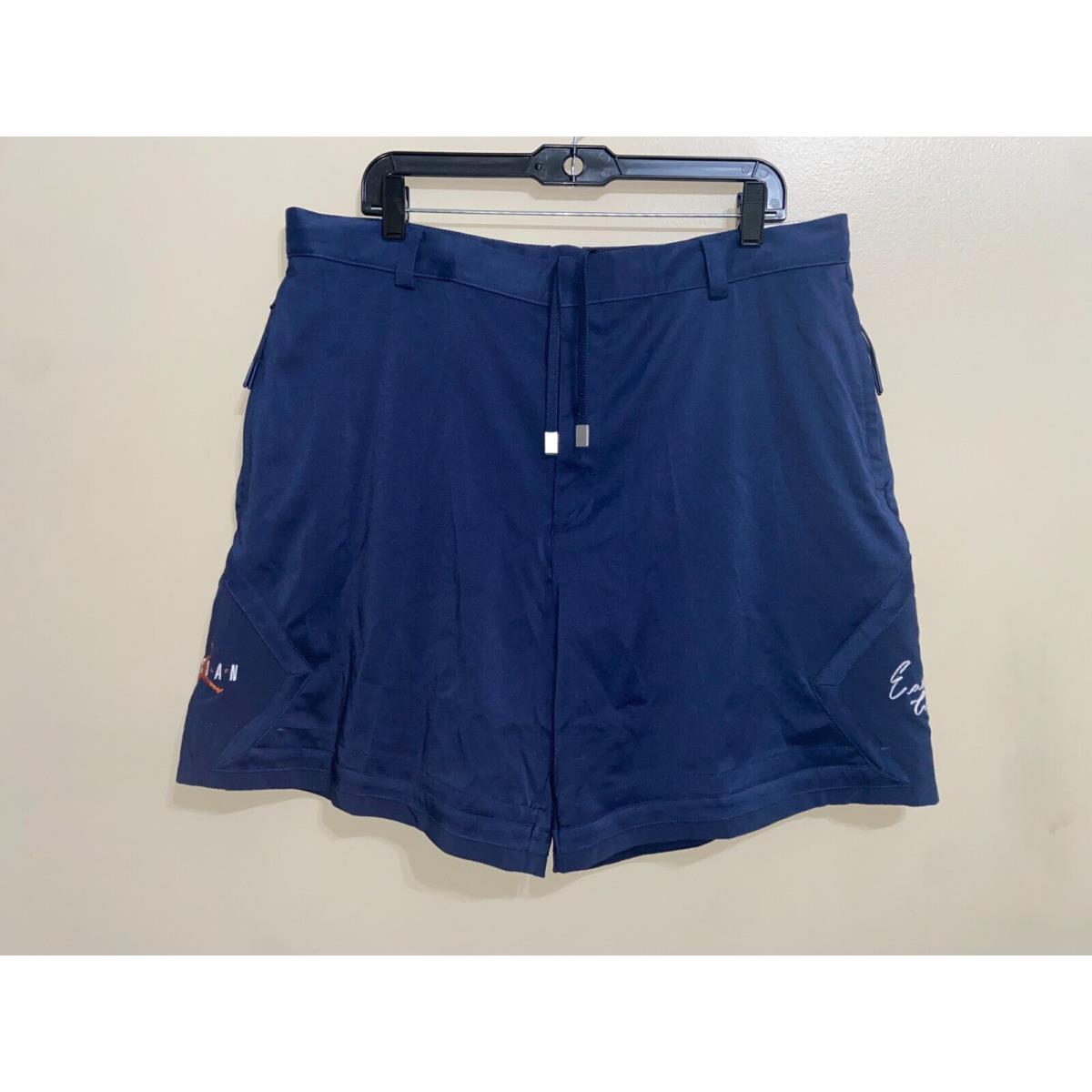 Nike Air Jordan X Eastside Golf Shorts Midnight Navy DV1905-410 Men`s Size 38