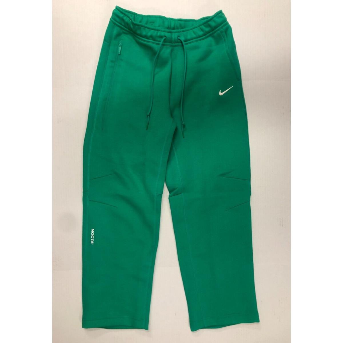 Nike x Nocta Tech Fleece Open Hem Pants Stadium Green FD8460-324 Size 2XL