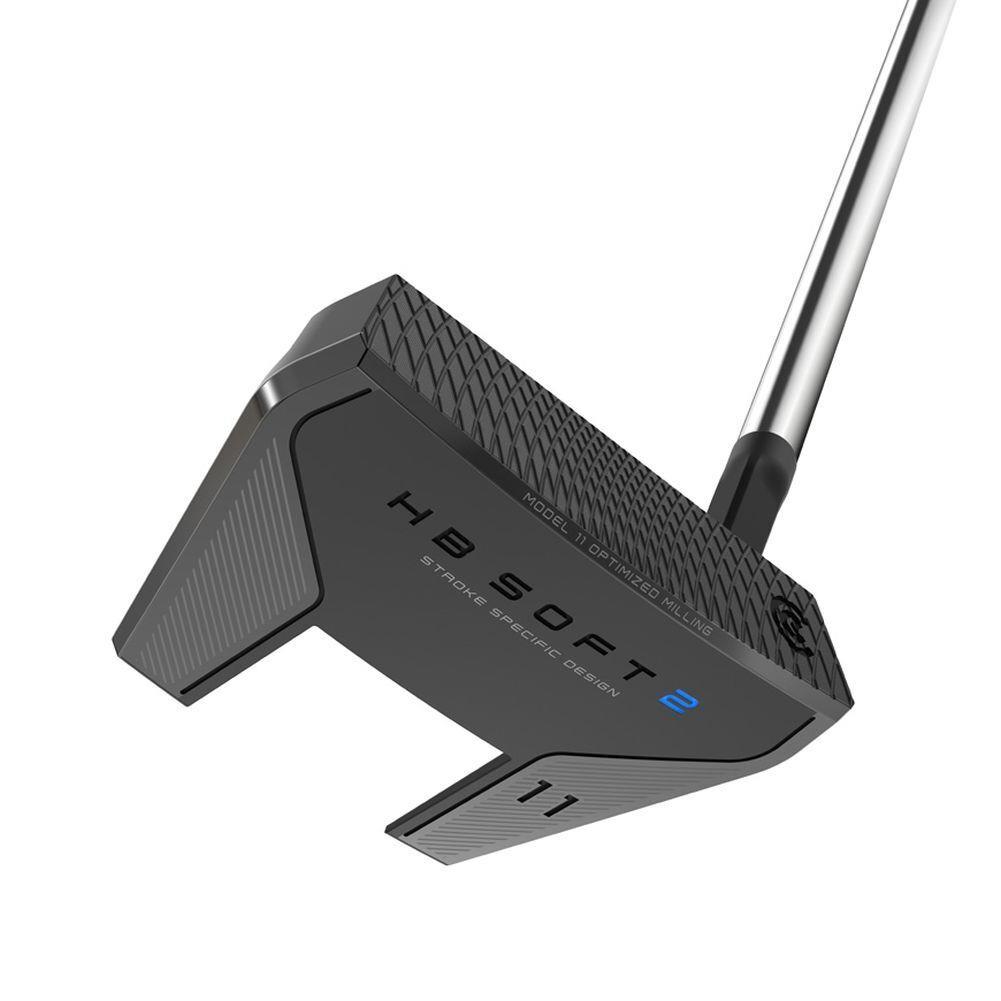 Cleveland HB Soft 2 Black 11S Putter Steel Slant Neck Mallet 2024