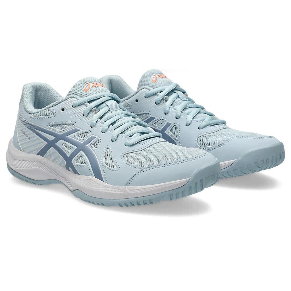 Asics Upcourt 6 1072A107.020 Sneakers Women`s US 11 Blue Volleyball Shoes TF3089 - Blue