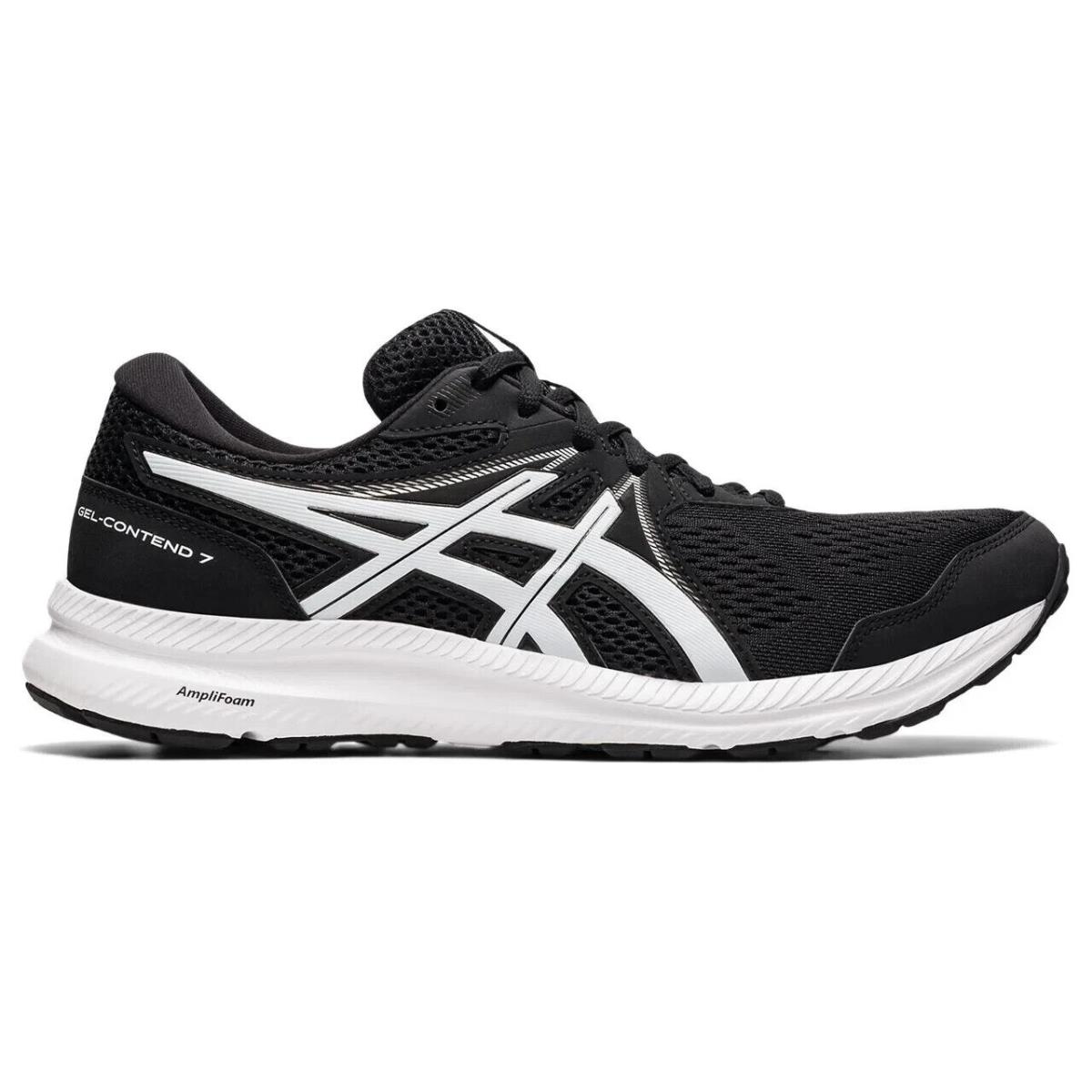 Asics Gel-contend 7 1011B040.002 Sneakers Men`s 12.5 Black Running Shoes EEE1977