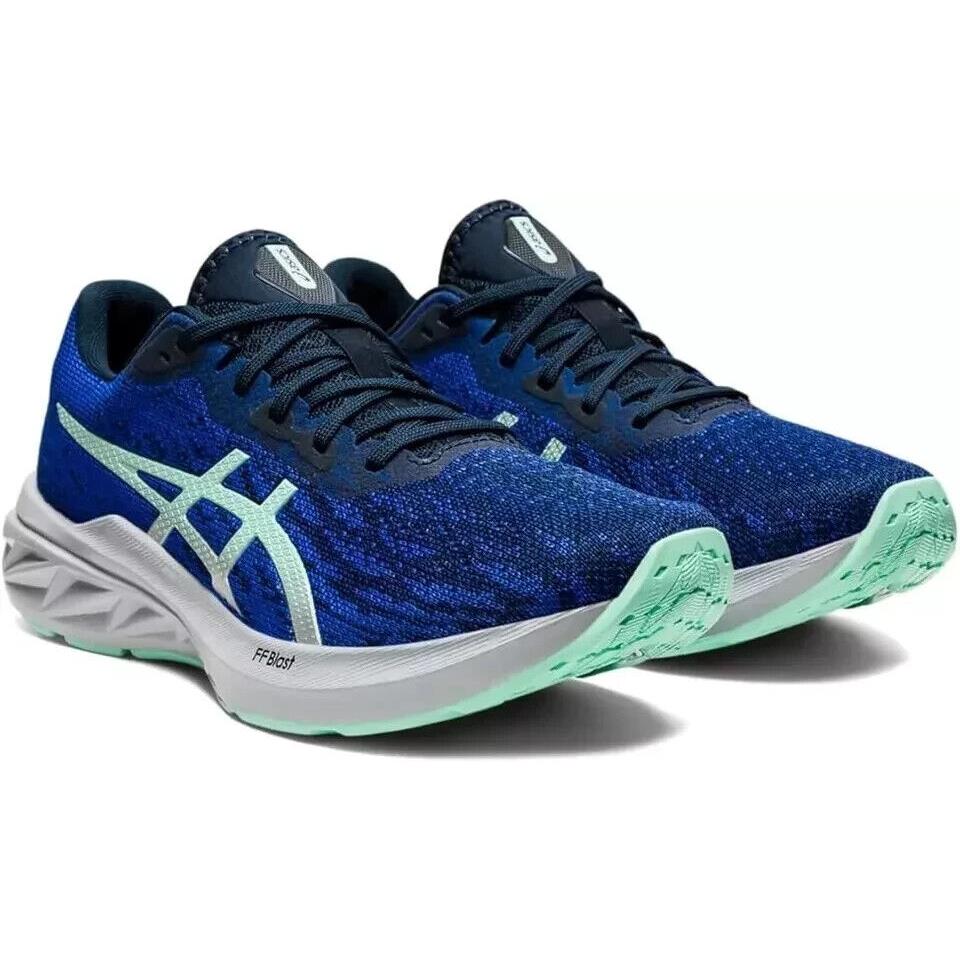 Asics Dynablast 2 1012B060.401 Sneakers Women`s US 9 Blue Running Shoes EEE3073