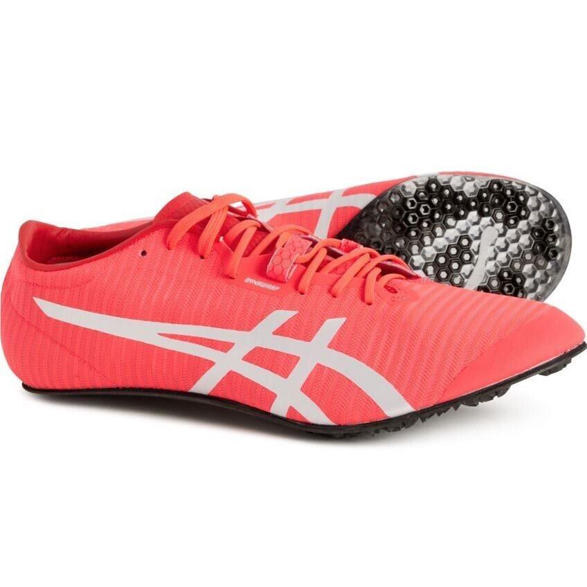 Men`s Asics Metasprint Track Field Running Shoes Diva Pink White