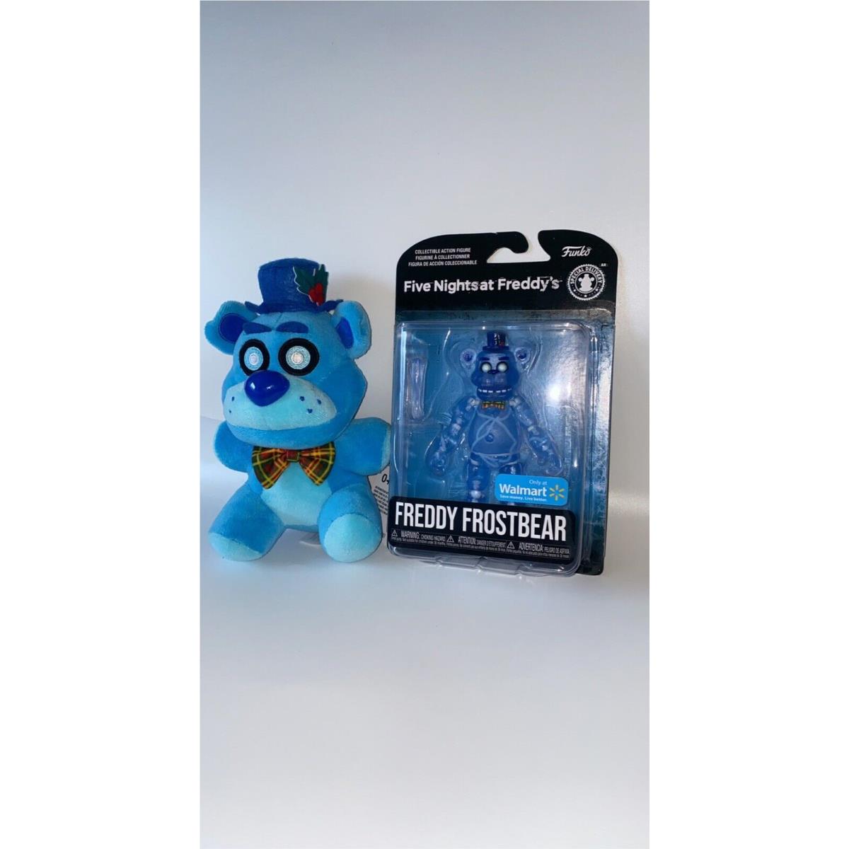 Fnaf Funko Freddy Frostbear Plush Figure Bundle Walmart Exclusive
