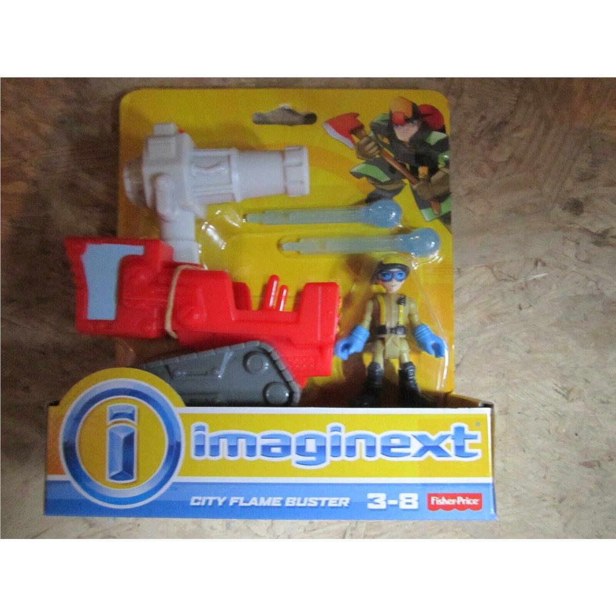 Fisher Price Imaginext Rescue Heroes Fire City Flame Buster Tank Dern Daring
