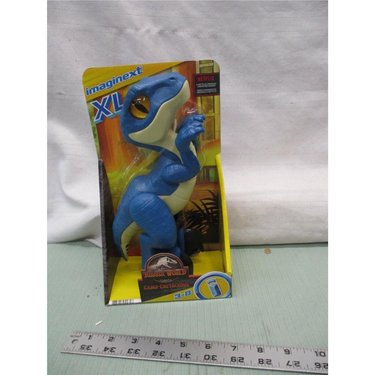 Fisher Price Imaginext Jurassic World Dinosaur Camp Cretaceous Raptor Toy Figure