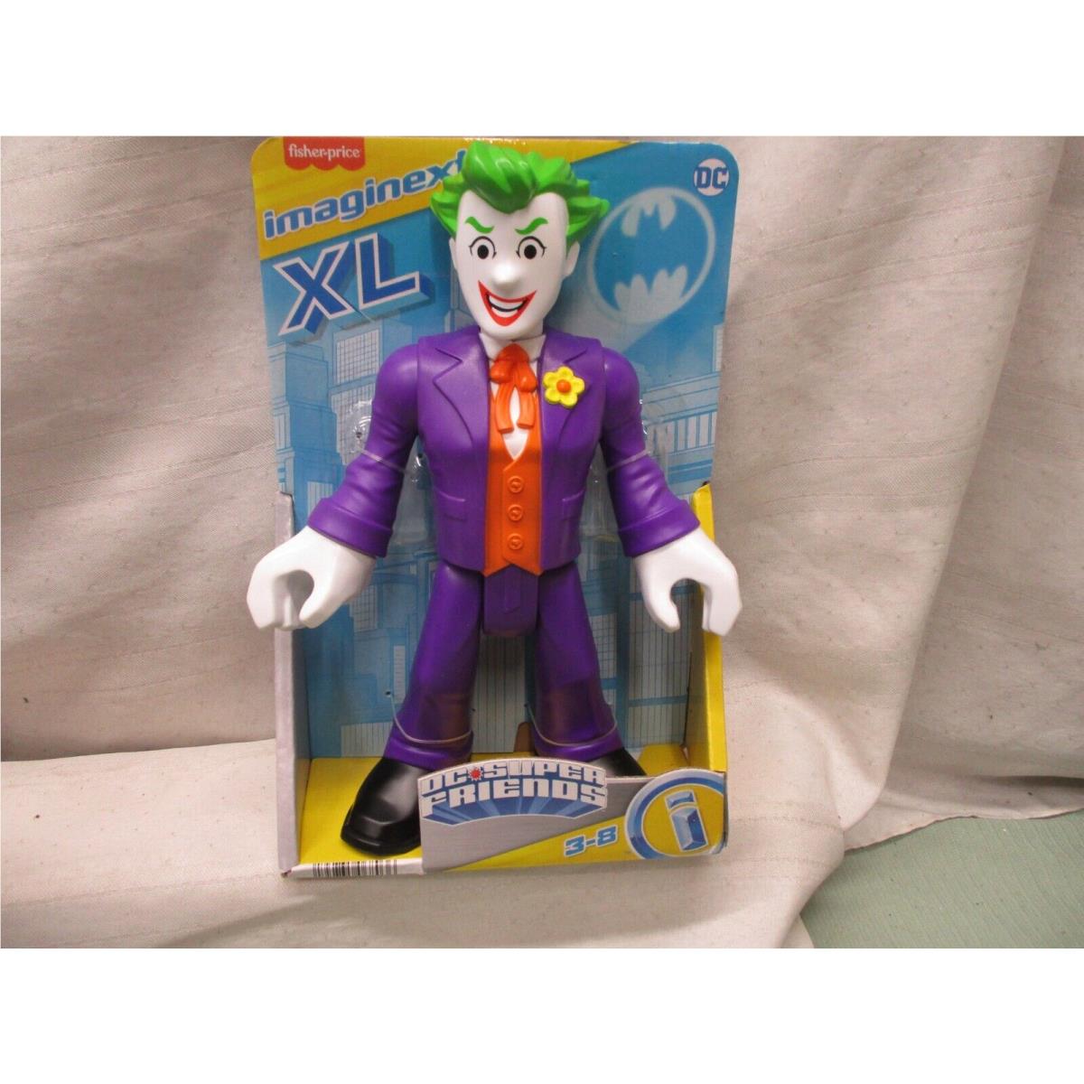 Fisher Price Imaginext XL Dc Super Friends The Joker 10 Inch Doll Toy Purple
