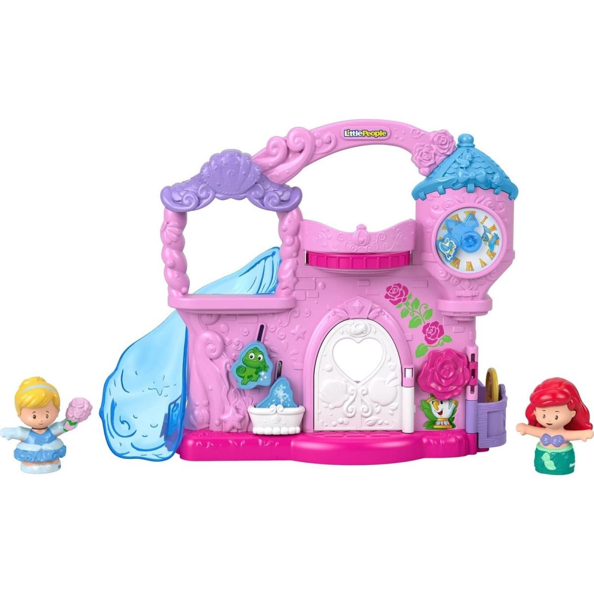 Fisher-price Little People Toddler Toy Disney Princess Play Go Castle