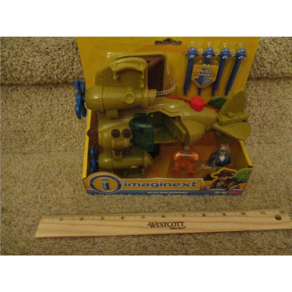 Fisher Price Imaginext Mummy Bi Plane Bomber Monkey Serpent Treasure Pyramid Toy