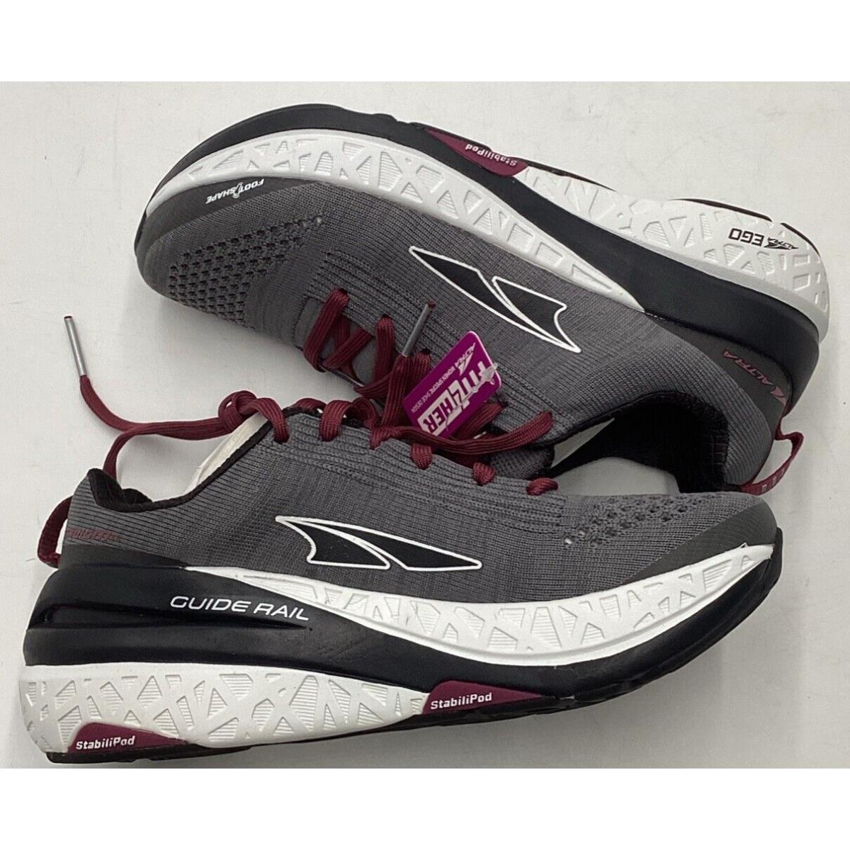 Altra Women`s Paradigm 4.5 Lightweight Cushioned Running Shoes Gray Size 5.5