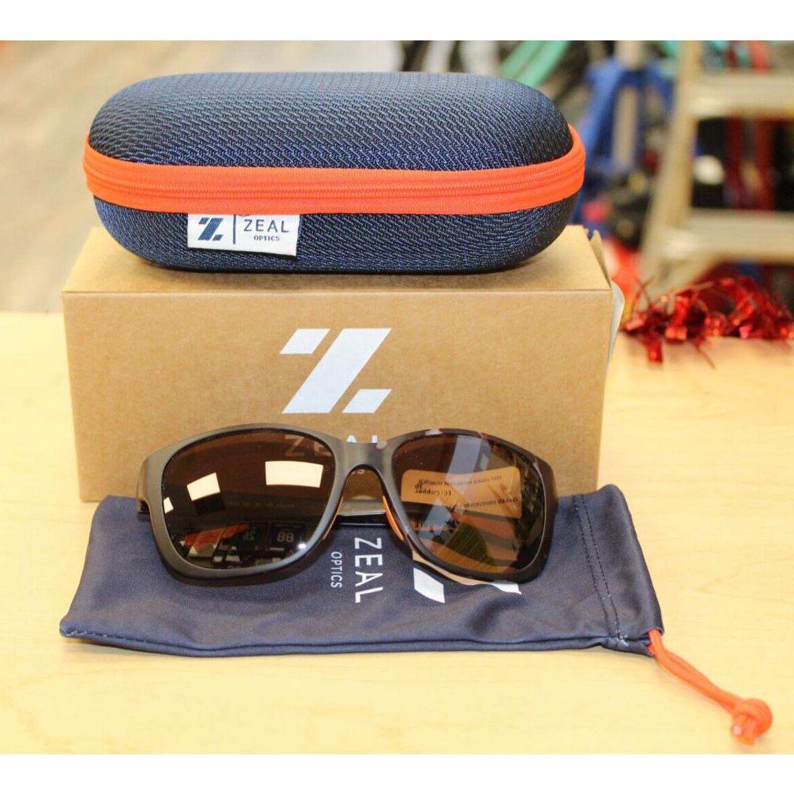 Zeal Copper Magnolia Tortoise 11426 Sunglasses by Zeal Optics