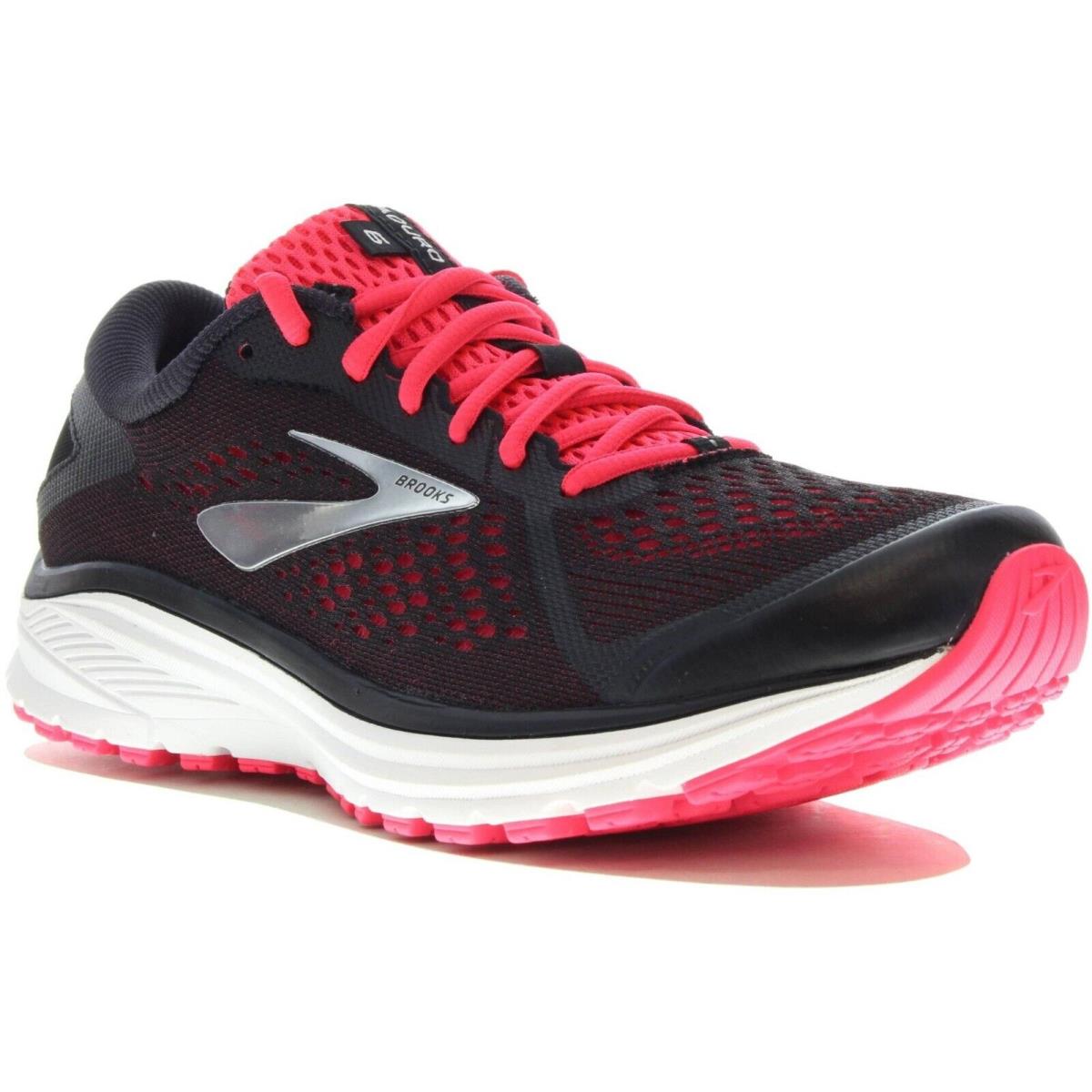 Brooks Aduro 6 120270-1B-090 Sneakers Women`s US 7.5 Black Running Shoes EEE1638
