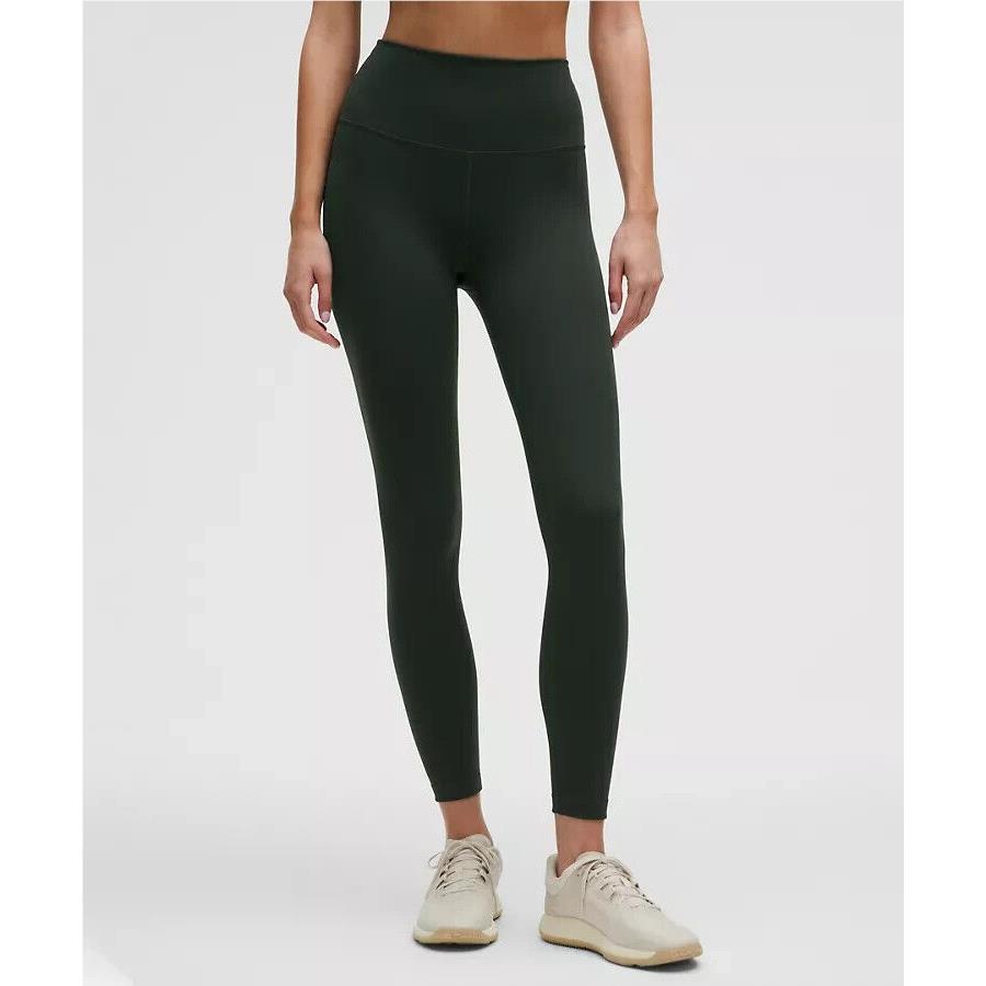 Lululemon Wunder Train High-rise Tight 25 Choose Your Size Rainforest Green