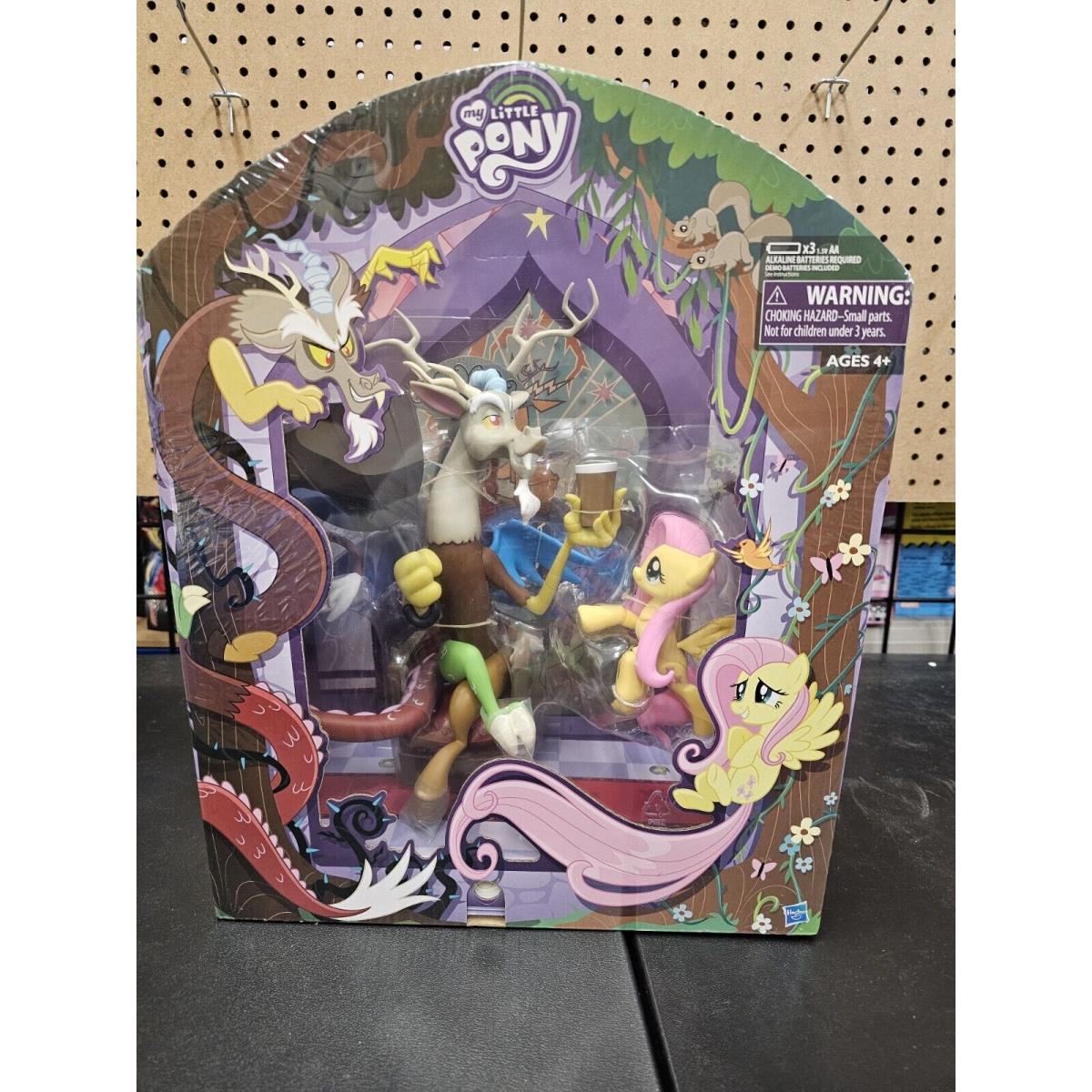 My Little Pony Discord and Fluttershy Feature Arrangement Sdcc 2016 Comic Con