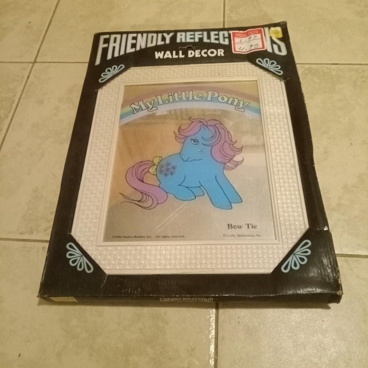 1984 Hasbro My Little Pony Bow Tie Mirror Mib