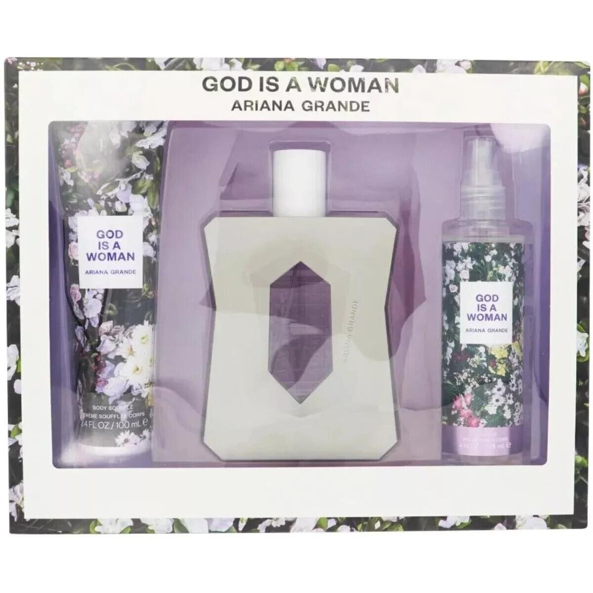 God is a Women by Ariana Grande 3pc Gift Set by Miscellaneous Brands