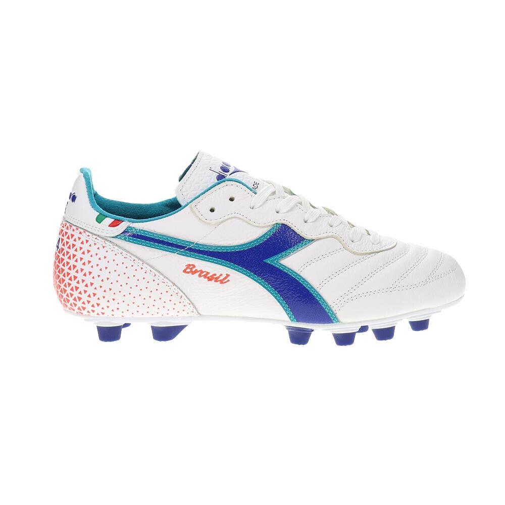 Diadora Brasil Italy Og Gr Lt+ Mdpu Soccer Cleats Mens Blue White Sneakers Athl