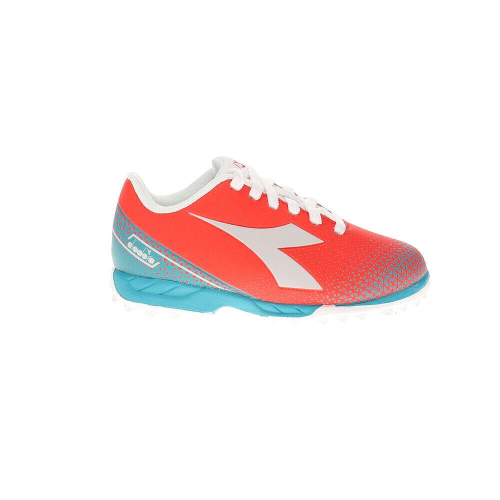 Diadora Pichichi 6 Turf Soccer Cleats Youth Boys Blue Red Sneakers Casual Shoes