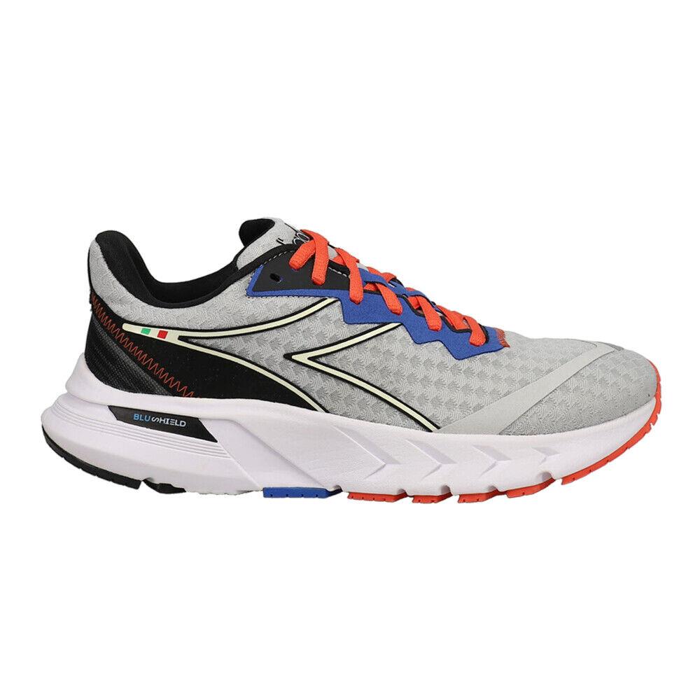 Diadora Mythos Blushield Volo 2 Running Mens Silver Sneakers Athletic Shoes 178 - Silver