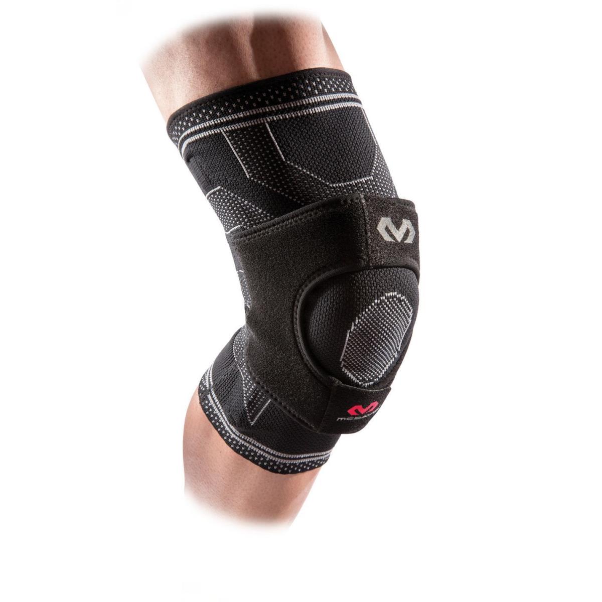 Mcdavid 5147 Elite Engineered Elastic Knee Support w/ Dual Wrap Stays