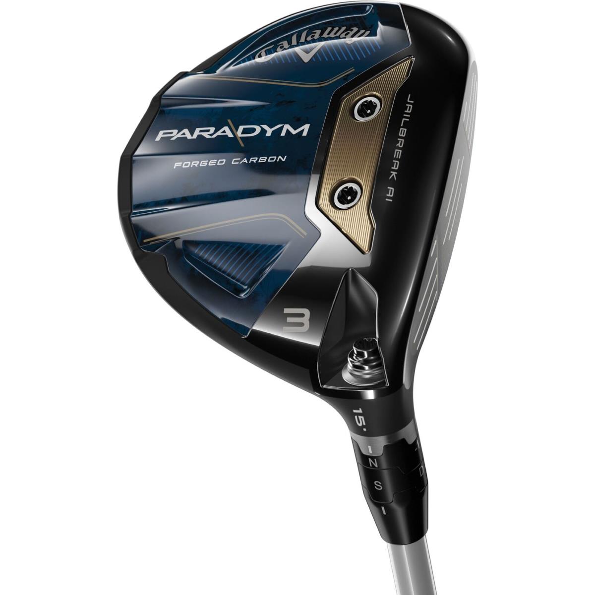 Callaway Paradym Fairway 5 Wood Right Hand Regular Flex Hzrdus Silver 60 Graphit