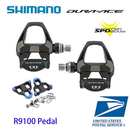 Shimano Dura Ace PD-R9100 Carbon Spd-sl Pedals Clipless Cycling Road Bike