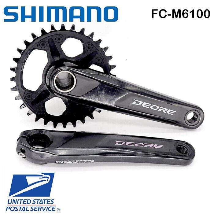 Shimano Deore FC-M6100 Crankset 170mm 12 Speed 32t Bottom Bracket BB52 MT500
