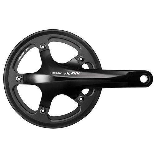 Shimano Alfine FC S501 Crankset 1x8/9 W/single CG Black 170mm 45T
