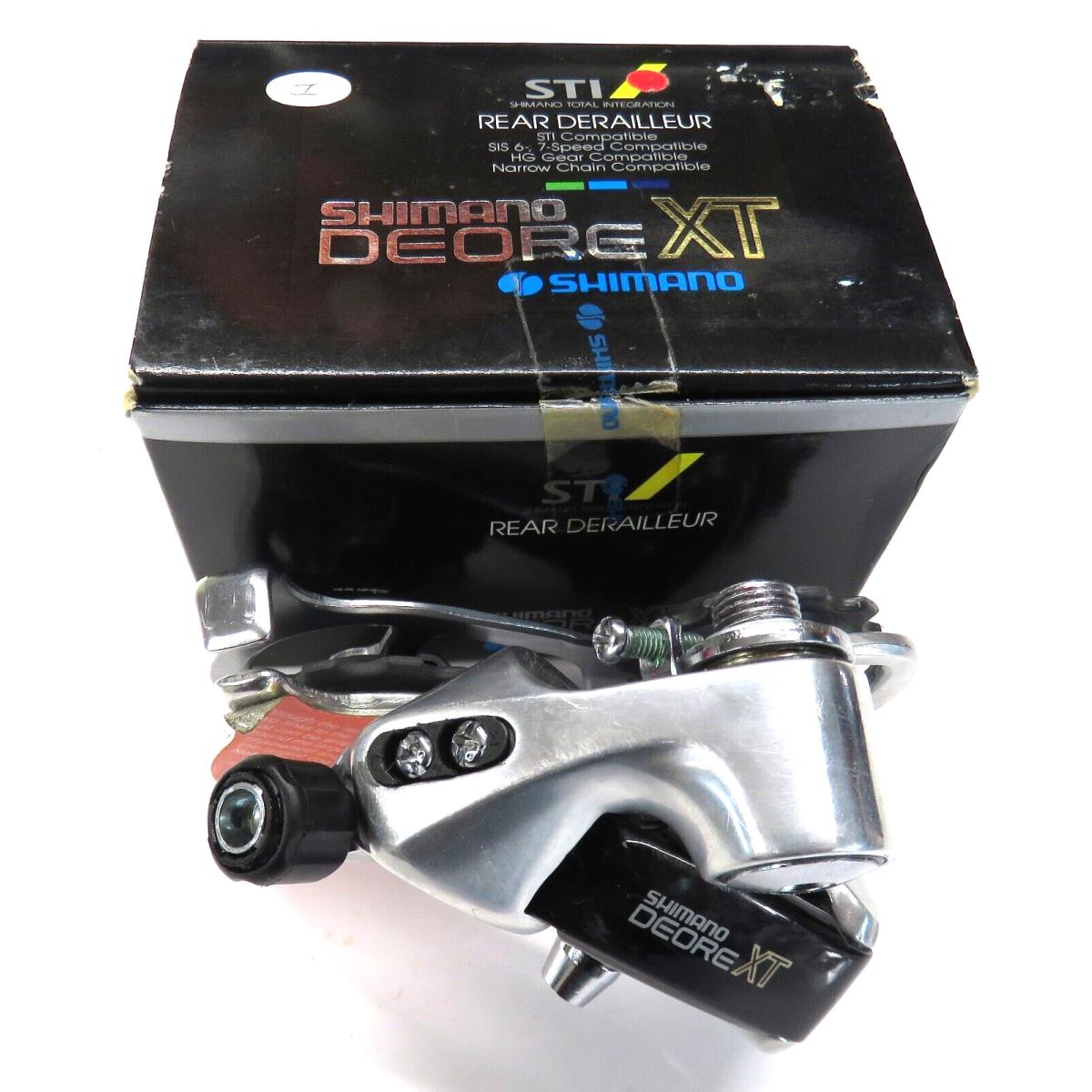 Vintage Shimano Deore XT RD-M732 Sti Rear Derailleur 6-7 Speed
