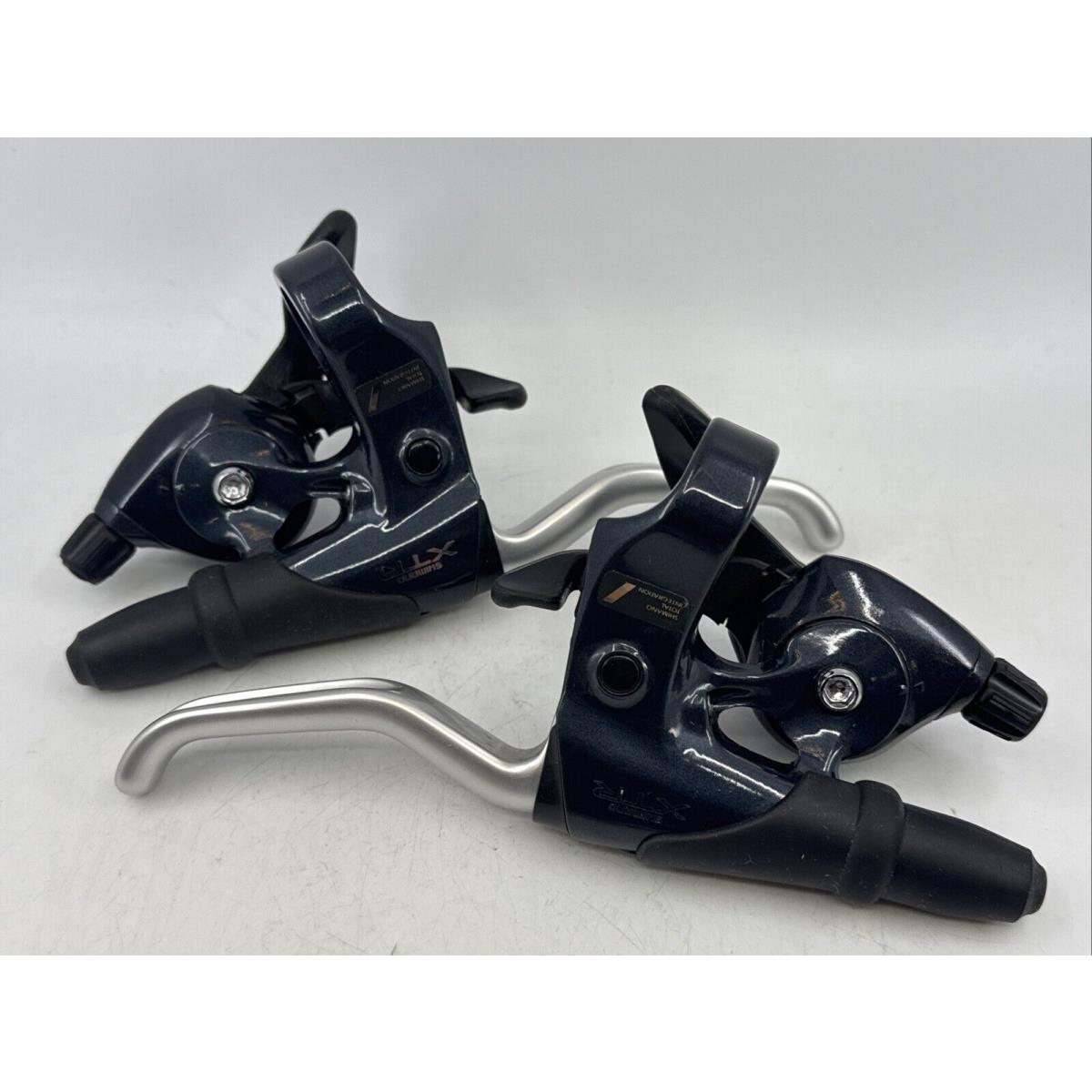 Nos Shimano Xtr ST-M900 Brake Shifter Set Mtb 3 x 8 Speed Rapidfire Purple