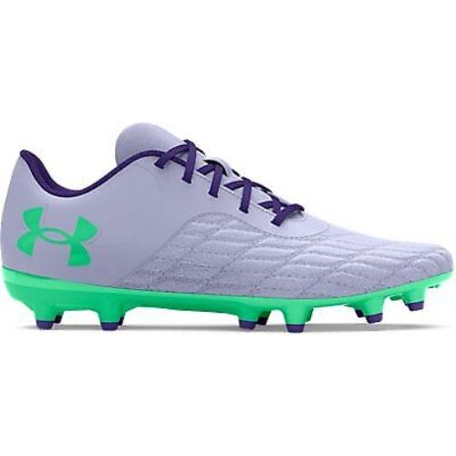 Under Armour Unisex Kids` Magnetico Select 3.0 FG Jr Soccer Cleats Celeste/vapor
