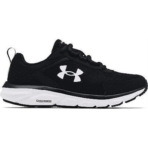 Under Armour Women`s UA Charged Assert 9 Running Shoes Black/white/white - 30248