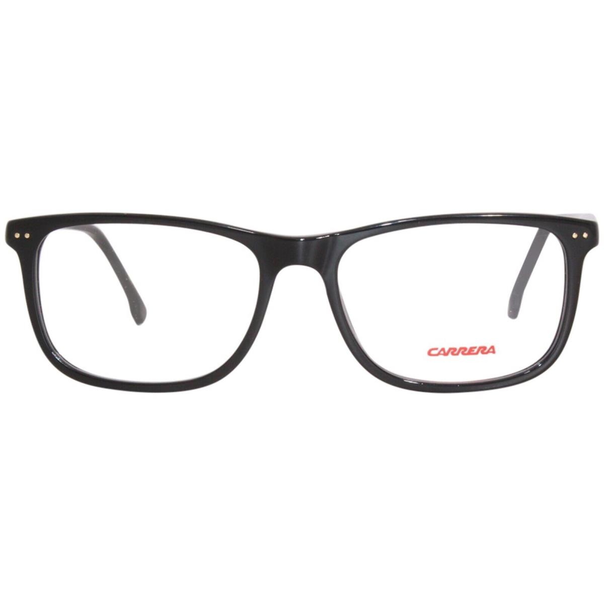 Carrera 202/N 807 55m Unisex Black Rx Ophthalmic Eyeglasses Frame