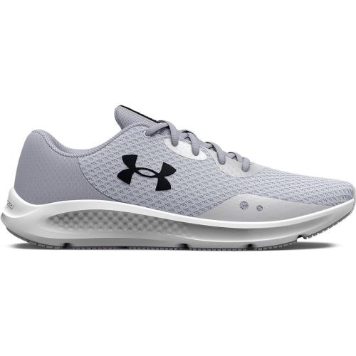 Under Armour Women`s UA Charged Pursuit 3 Running Shoes Halo Gray/mod Gray/black