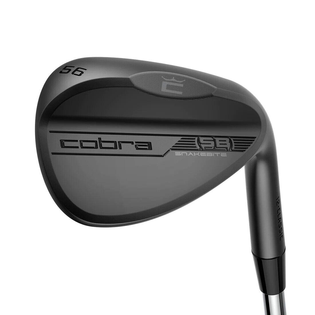 Cobra King Snakebite Black Wedge 2023 - Choose Specs - Black