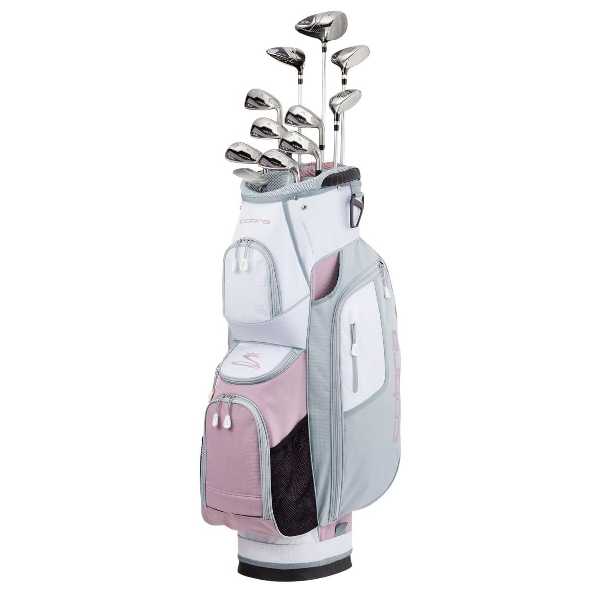 Cobra Women`s XL 16-Piece Complete Golf Club Set - Ladies Flex - 2023