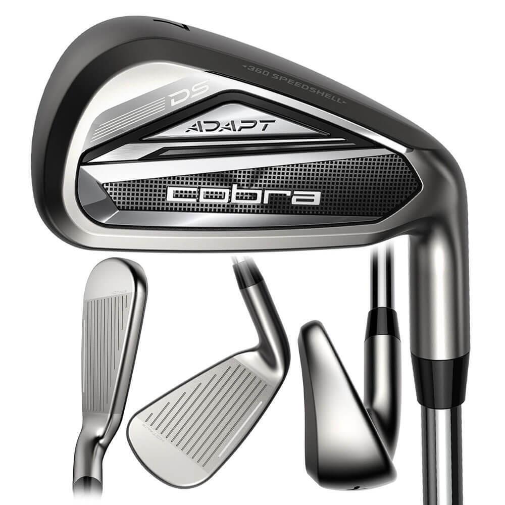 2025 Cobra Dark Speed Adapt Iron Set RH 5-PW GW Steel Stiff - Chrome