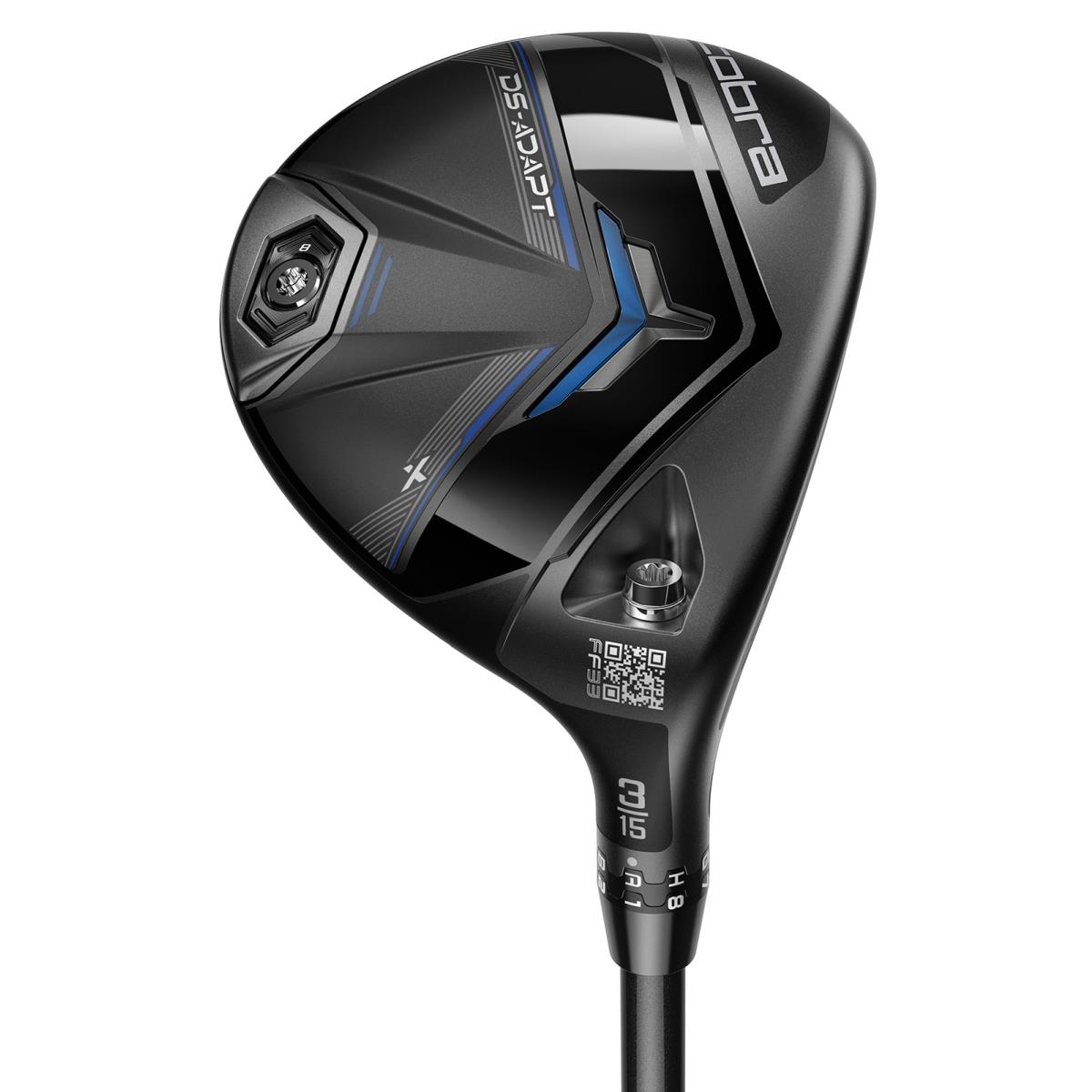 Left Handed Cobra Golf Club DS Adapt X 15 3 Wood Regular Graphite